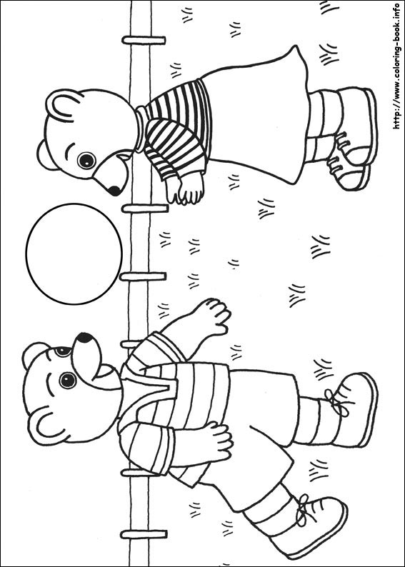 Little Brown Bear coloring picture